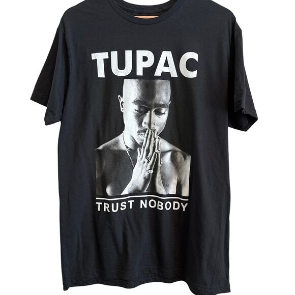 Bravado Merchandising Tupac “Trust Nobody”‎ Tee Size Large Men's NWOT - Picture 1 of 4